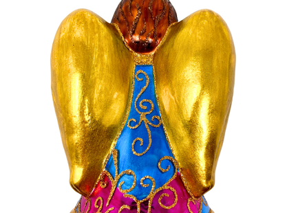 Faith Angel Glass Ornament