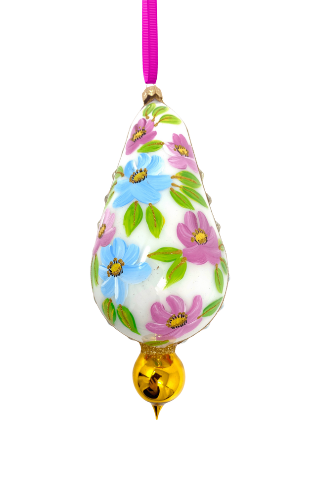 Florentine Devotion Polish Glass Ornament