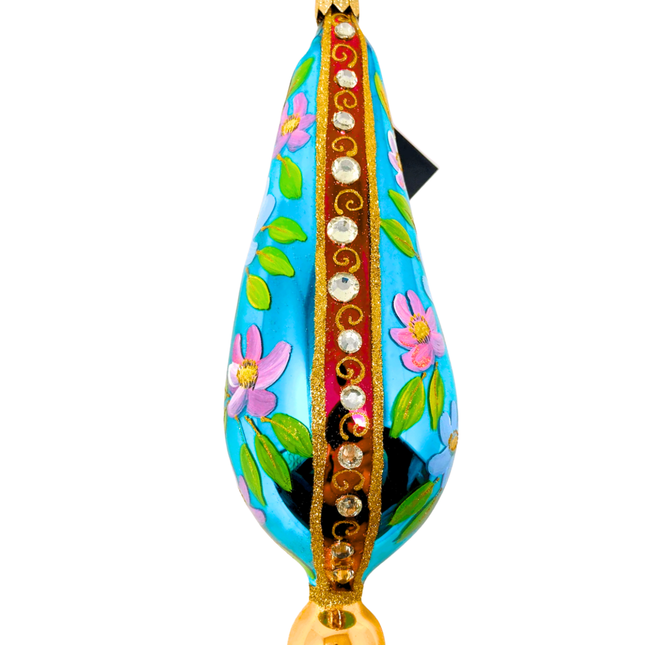 Florentine Elegance Polish Glass Ornament