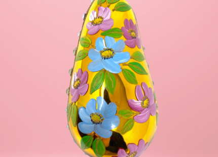 Florentine Flourish Polish Glass Ornament