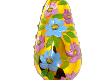 Florentine Flourish Polish Glass Ornament