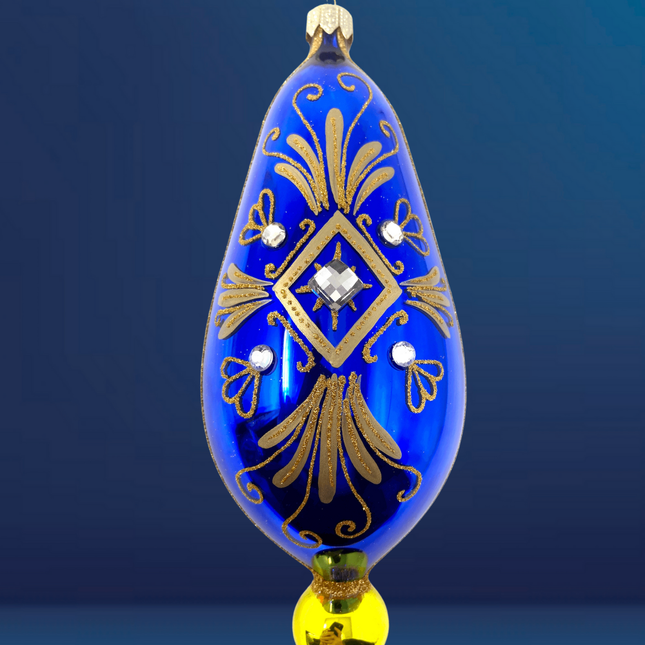 Florentine Iridescence Glass Ornament