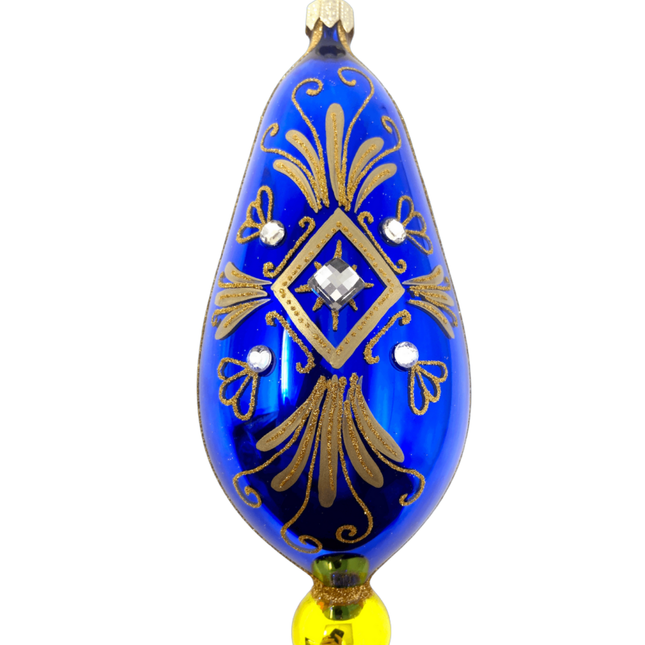 Florentine Iridescence Glass Ornament