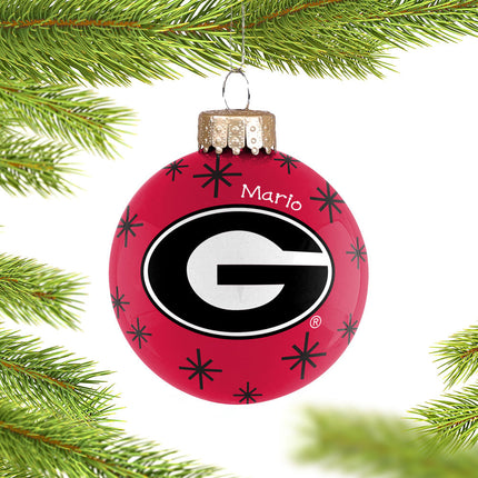 custom personalized georgia 2022 ball christmas ornament – Christmas ornament, holiday tree decoration or gift