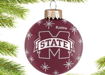 personalized personalized mississippi state 2022 ball christmas ornament – Christmas ornament, holiday tree decoration or gif