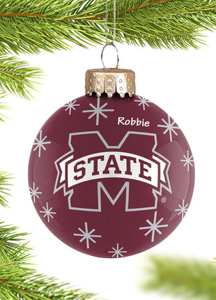 Mississippi State 2022 Ball Ornament  by FOCO Ornament