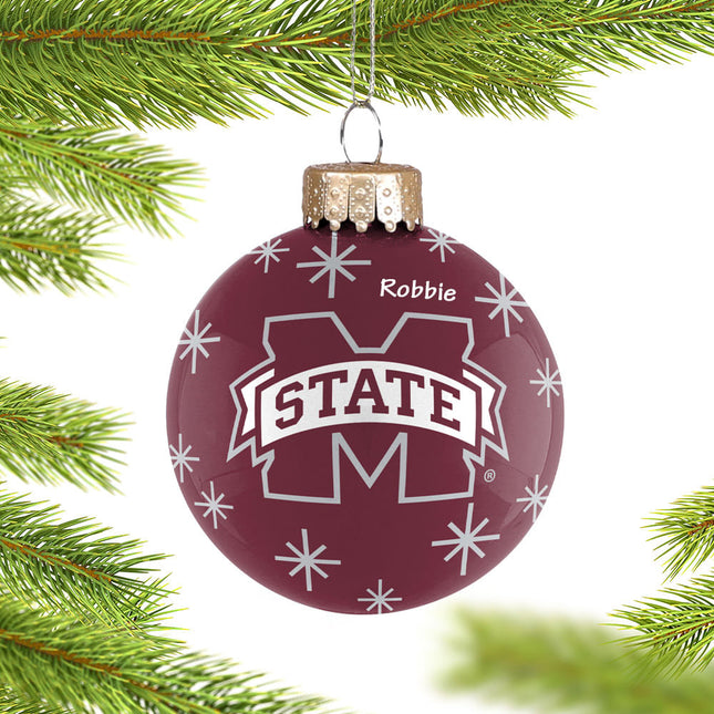 personalized personalized mississippi state 2022 ball christmas ornament – Christmas ornament, holiday tree decoration or gif