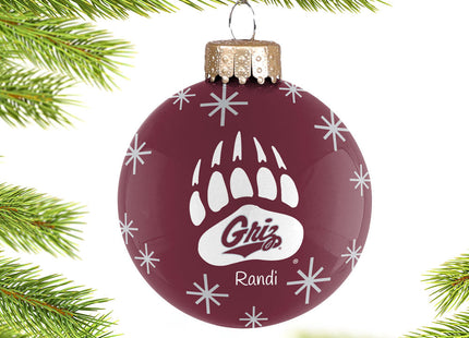 custom personalized montana 2022 ball christmas ornament – Christmas ornament, holiday tree decoration or gift