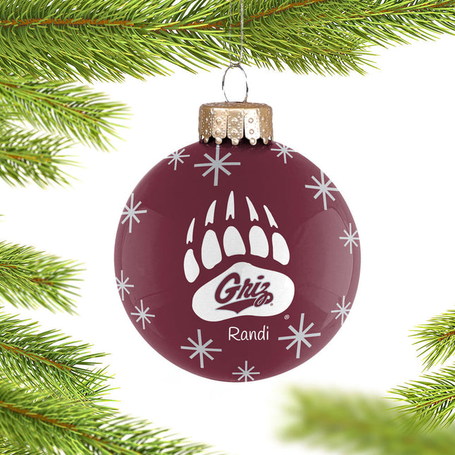 custom personalized montana 2022 ball christmas ornament – Christmas ornament, holiday tree decoration or gift