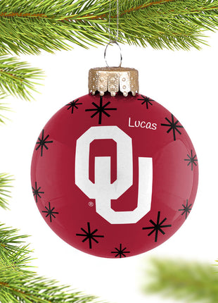 Oklahoma 2022 Ball Ornament  by FOCO Ornament