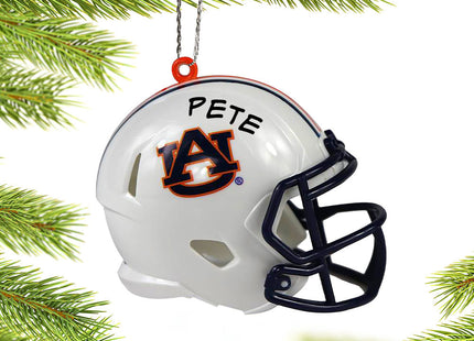holiday personalized auburn university football helmet christmas ornament – Christmas ornament, holiday tree decoration or gi
