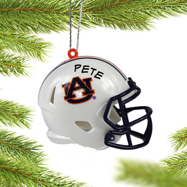 holiday personalized auburn university football helmet christmas ornament – Christmas ornament, holiday tree decoration or gi