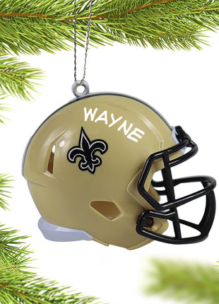 NFL New Orleans Saints Helmet Ornament  by FOCO Ornament