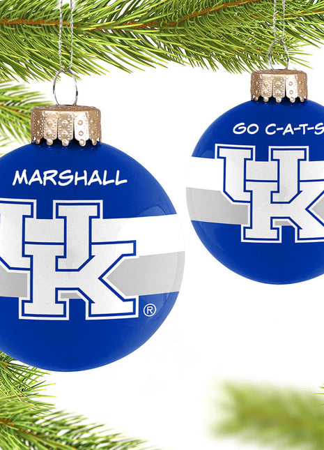 University of Kentucky Glass Ornament  by FOCO Ornament