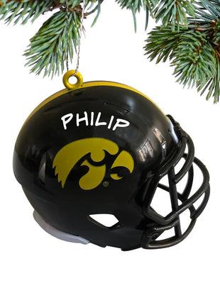 University of Iowa Football Helmet Ornament  by FOCO Ornament