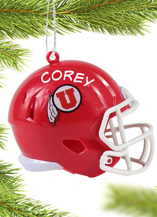 University of Utah Football Helmet Ornament  by FOCO Ornament
