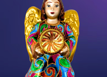 Forgiveness Angel Glass Ornament