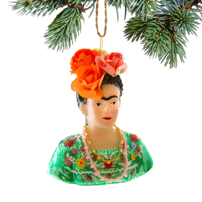 personalized frida khalo christmas ornament – Christmas ornament, holiday tree decoration or gift