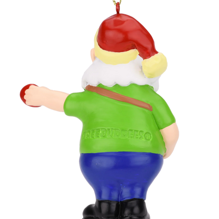Diskin Frisbee Golf Santa Keepsake Ornament
