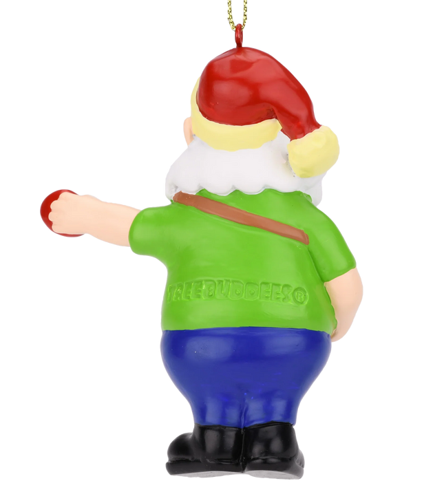 Diskin Frisbee Golf Santa Keepsake Ornament