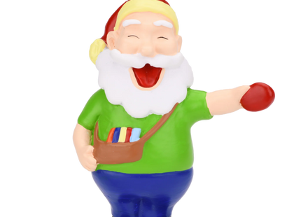 Diskin Frisbee Golf Santa Keepsake Ornament