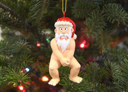 Naked Santa Keepsake Ornament