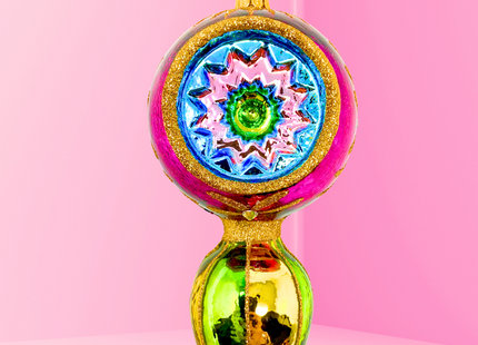 Garden Demure Polish Glass Ornament