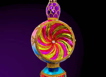 Gilded Fortune Polish Glass Ornament