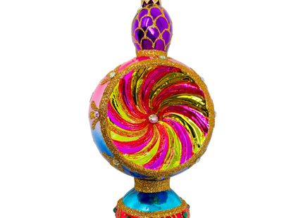 Gilded Fortune Polish Glass Ornament