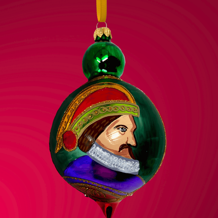 Giuliano Sicilian Carretto Glass Bauble