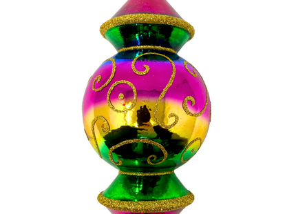 Glow Show Reflector Glass Ornament