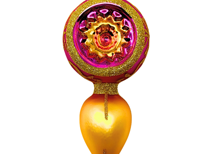 Grand Dame Glass Christmas Ornament