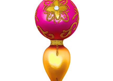 Grand Dame Glass Christmas Ornament