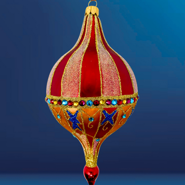 Grand Pavilion Polish Glass Bauble