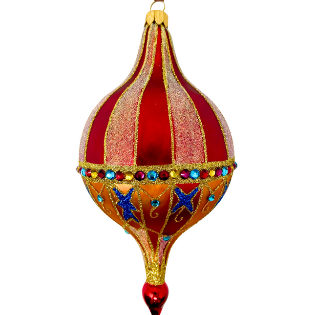 Grand Pavilion Polish Glass Bauble
