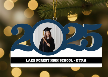 Personalized Dated School Ornament