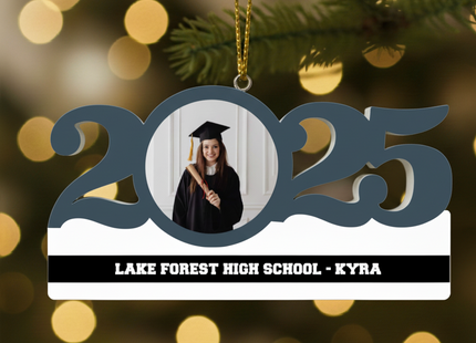 Personalized Dated School Ornament