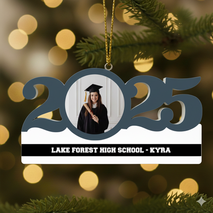Personalized Dated School Ornament