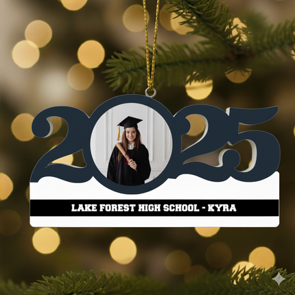 Personalized Dated School Ornament