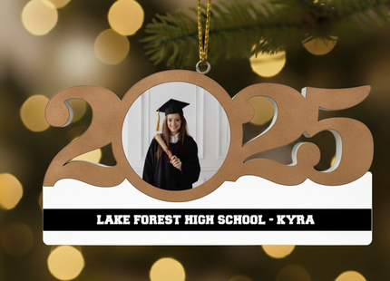 Personalized Dated School Ornament