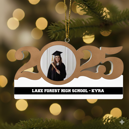Personalized Dated School Ornament