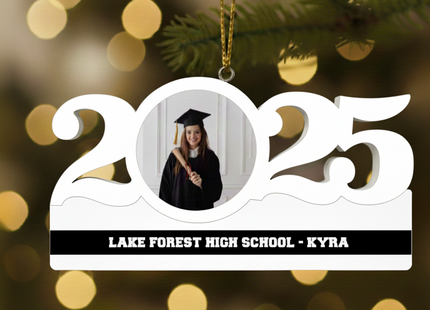 Personalized Dated School Ornament