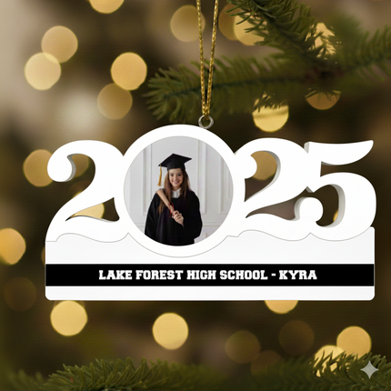 Personalized Dated School Ornament