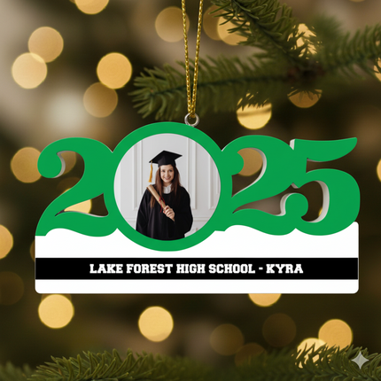 Personalized Dated School Ornament
