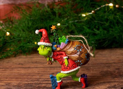 keepsake grinch tiptoeing jim shore christmas ornament – Christmas ornament, holiday tree decoration or gift