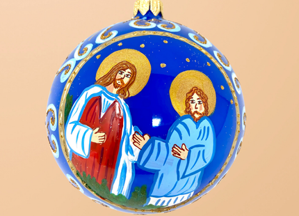 Byzantine Holiday Glass Bauble - Hagia Sophia