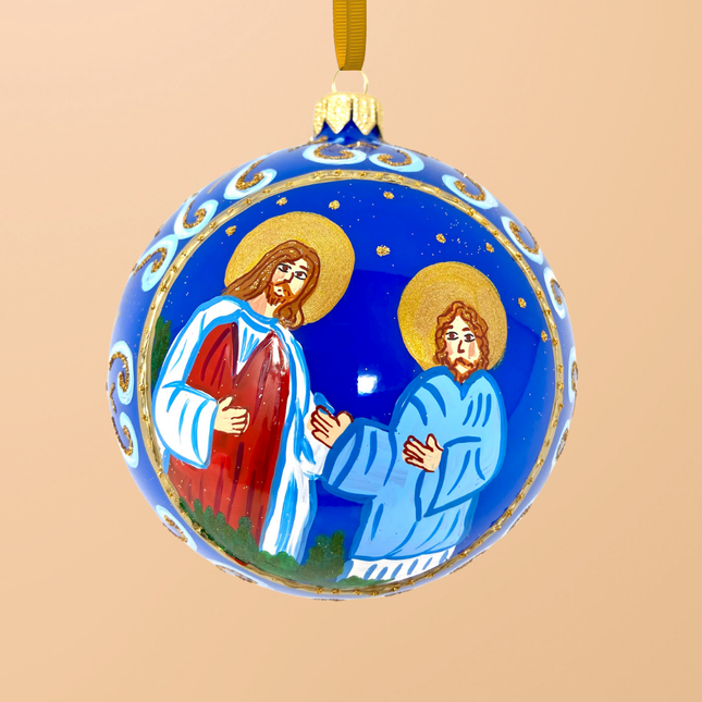 Byzantine Holiday Glass Bauble - Hagia Sophia