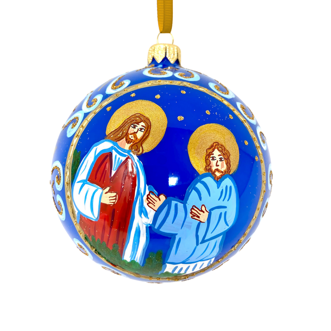 Byzantine Holiday Glass Bauble - Hagia Sophia