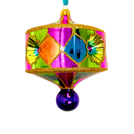 Havana Reflector Polish Glass Ornament
