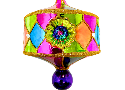 Havana Reflector Polish Glass Ornament